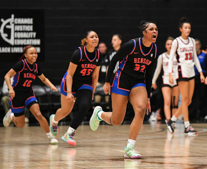 Benson Clackamas 6A Oregon girls basketball semifinal 2024 Taylor Balkom 40